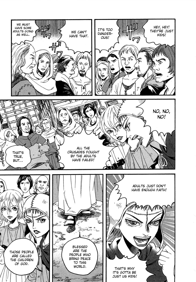 Innocents Shounen Juujigun Chapter 3 page 5 - Chapter 3: The Children's Crusade