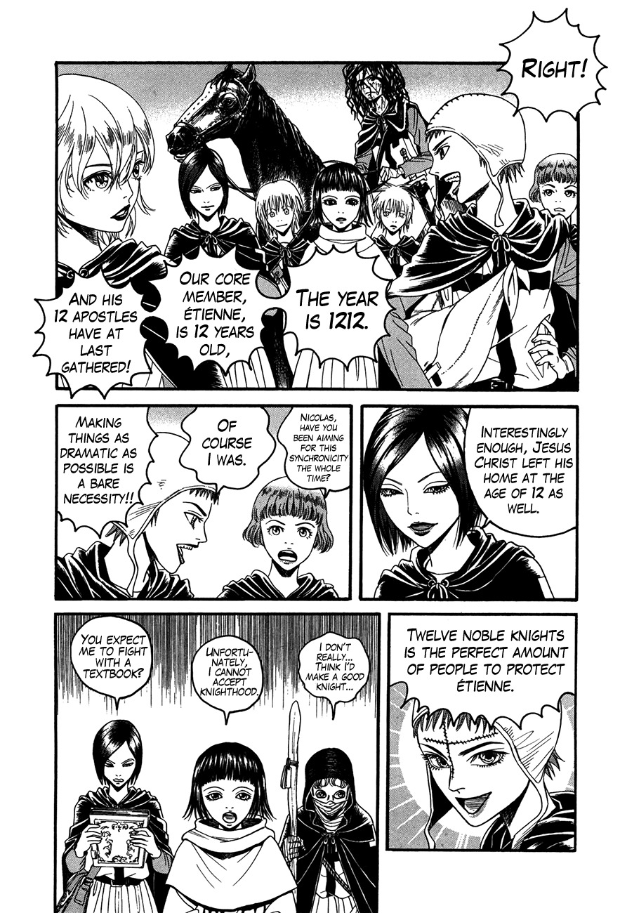 Innocents Shounen Juujigun Chapter 4 page 15 - Chapter 4: The Twelfth Apostle