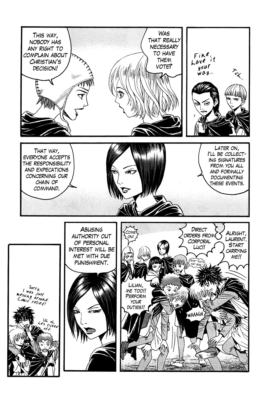 Innocents Shounen Juujigun Chapter 4 page 18 - Chapter 4: The Twelfth Apostle