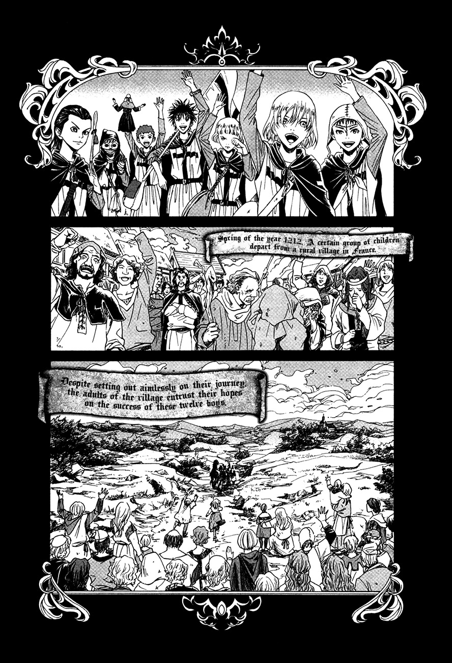 Innocents Shounen Juujigun Chapter 4 page 2 - Chapter 4: The Twelfth Apostle