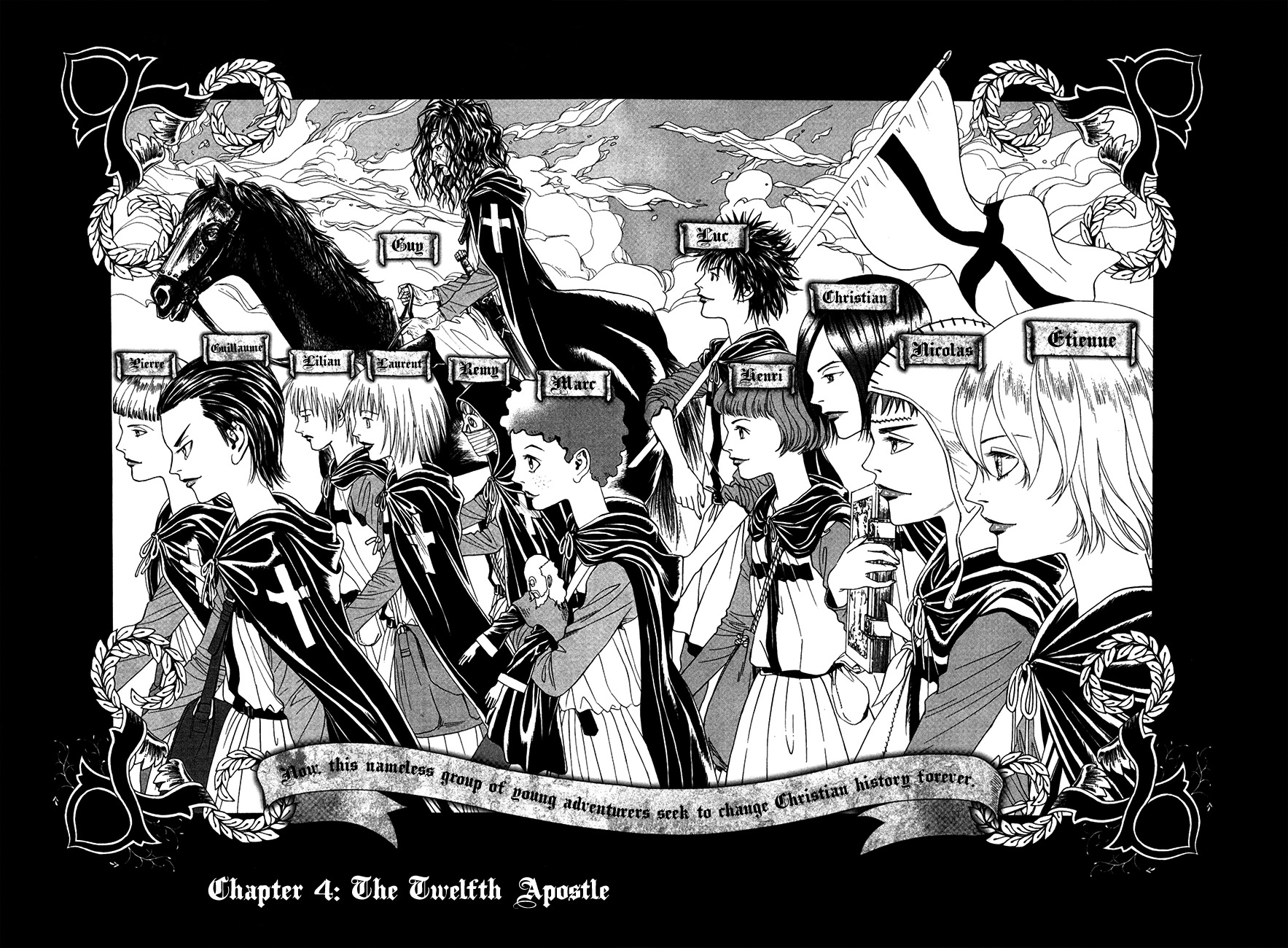Innocents Shounen Juujigun Chapter 4 page 3 - Chapter 4: The Twelfth Apostle