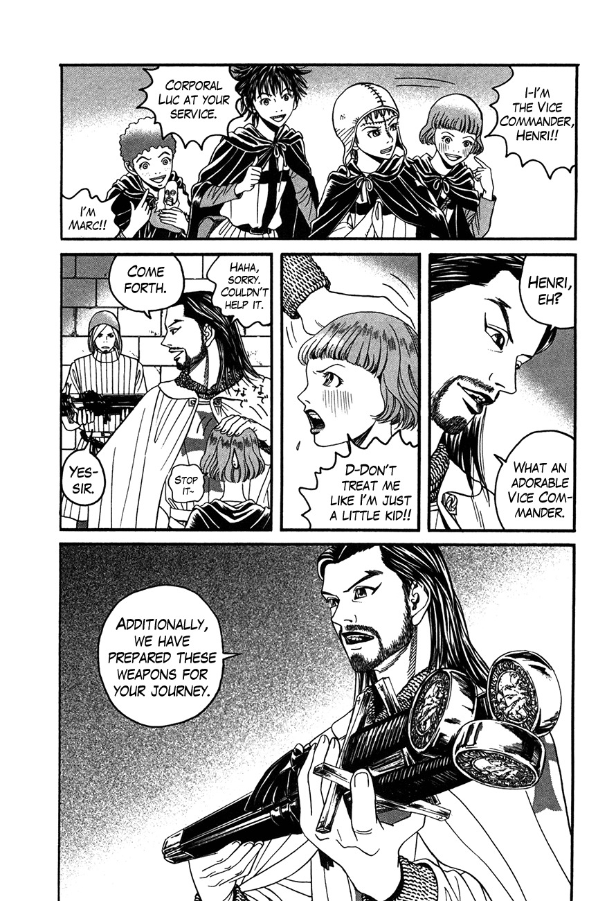 Innocents Shounen Juujigun Chapter 5 page 13 - Chapter 5: Knighthood