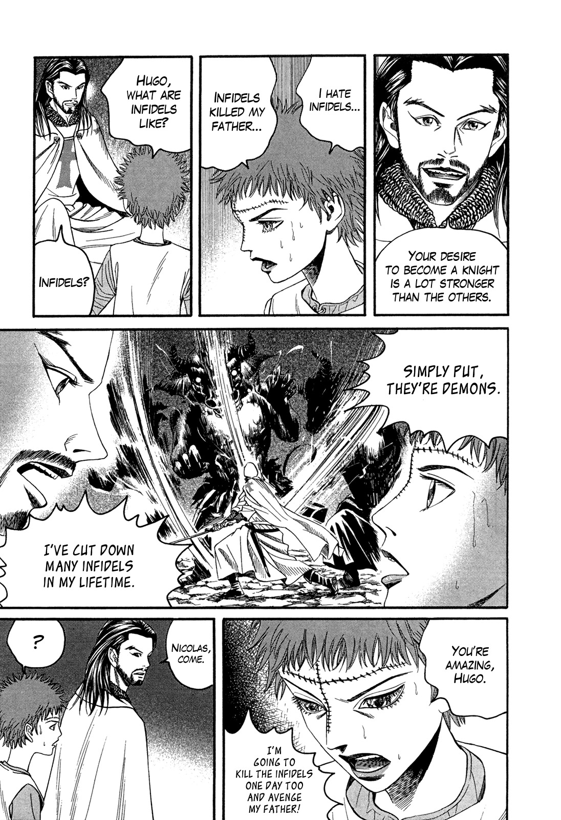 Innocents Shounen Juujigun Chapter 7 page 23 - Chapter 7: Nicholas' Death