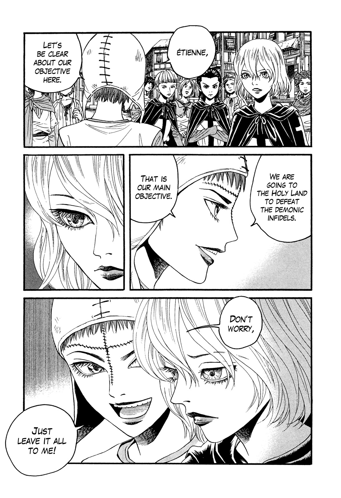 Innocents Shounen Juujigun Chapter 8 page 12 - Chapter 8: Heretics