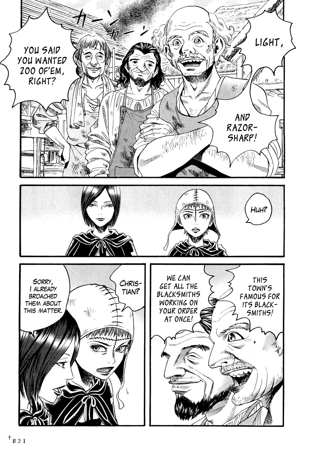 Innocents Shounen Juujigun Chapter 9 page 22 - Chapter 9: The Intelligent Child, Christian
