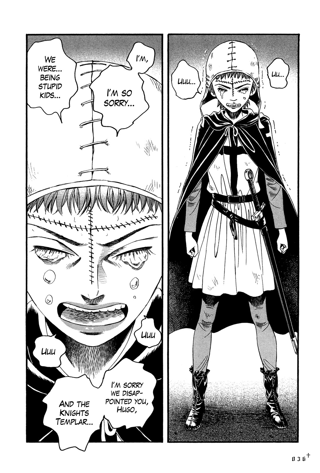 Innocents Shounen Juujigun Chapter 9 page 36 - Chapter 9: The Intelligent Child, Christian