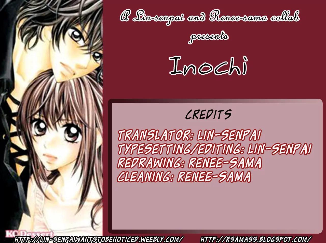 Inochi Chapter 19 page 1 - Chapter 19: Lie