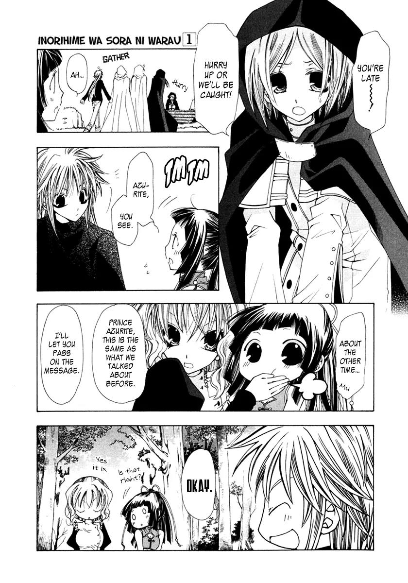 Inorihime wa Sora ni Warau Chapter 4 page 28 - Chapter 4