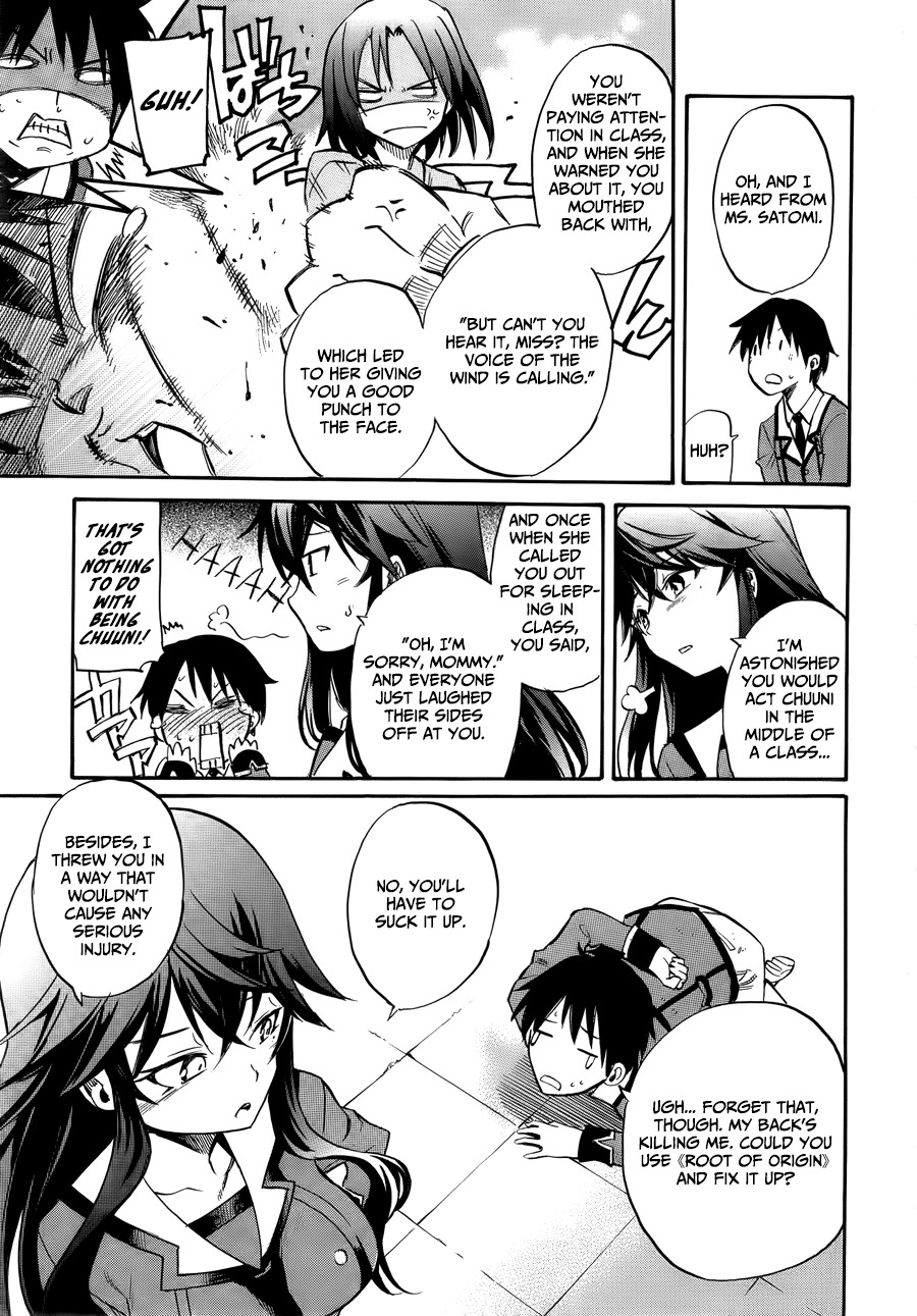 Inou Battle wa Nichijoukei no Naka de Chapter 1 page 28 - Chapter 1: Getting to the point, I've obtained a superpower