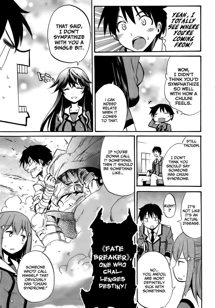 Inou Battle wa Nichijoukei no Naka de Chapter 1 page 40 - Chapter 1: Getting to the point, I've obtained a superpower