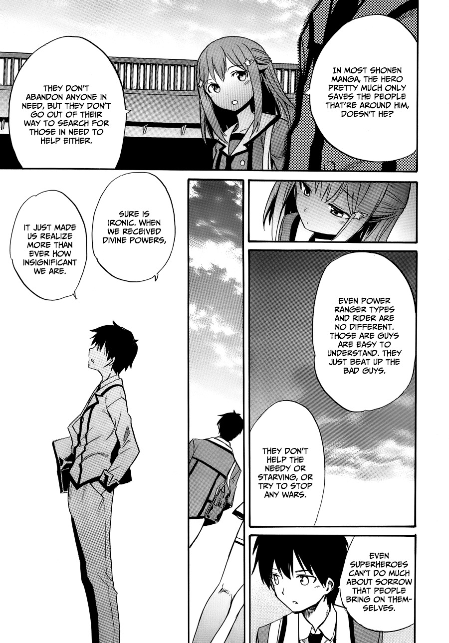 Inou Battle wa Nichijoukei no Naka de Chapter 1 page 51 - Chapter 1: Getting to the point, I've obtained a superpower