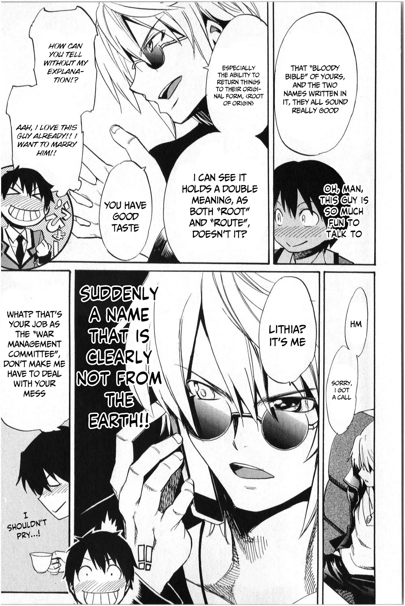 Inou Battle wa Nichijoukei no Naka de Chapter 3 page 12 - Chapter 3