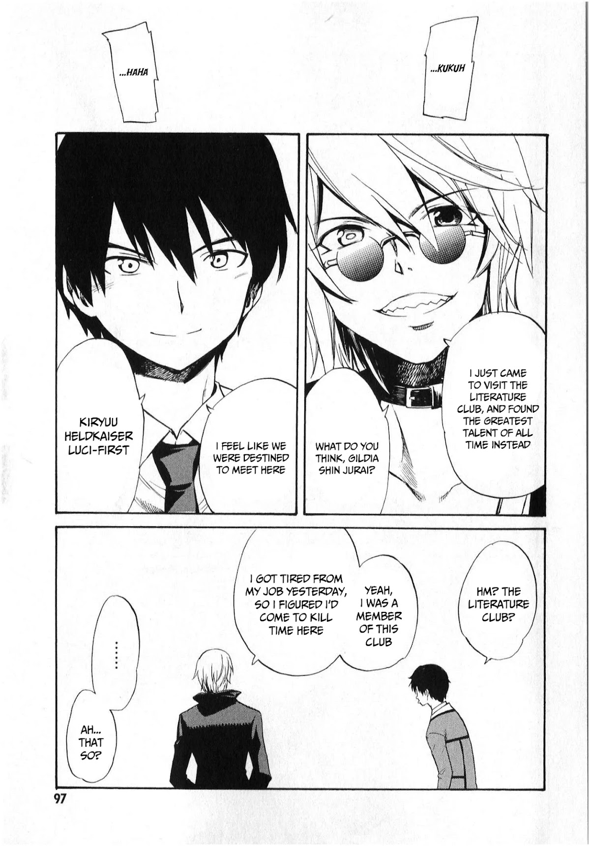 Inou Battle wa Nichijoukei no Naka de Chapter 3 page 8 - Chapter 3