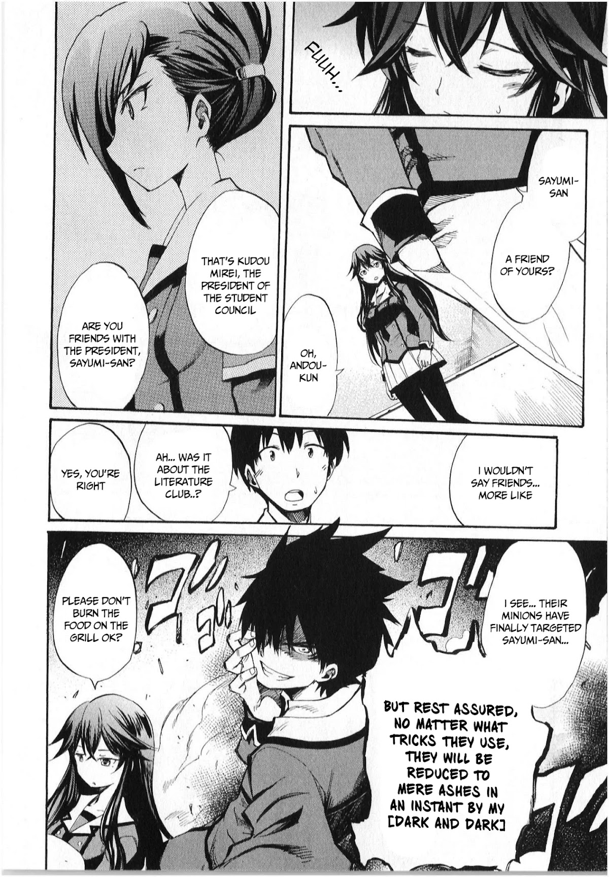 Inou Battle wa Nichijoukei no Naka de Chapter 4 page 3 - Chapter 4