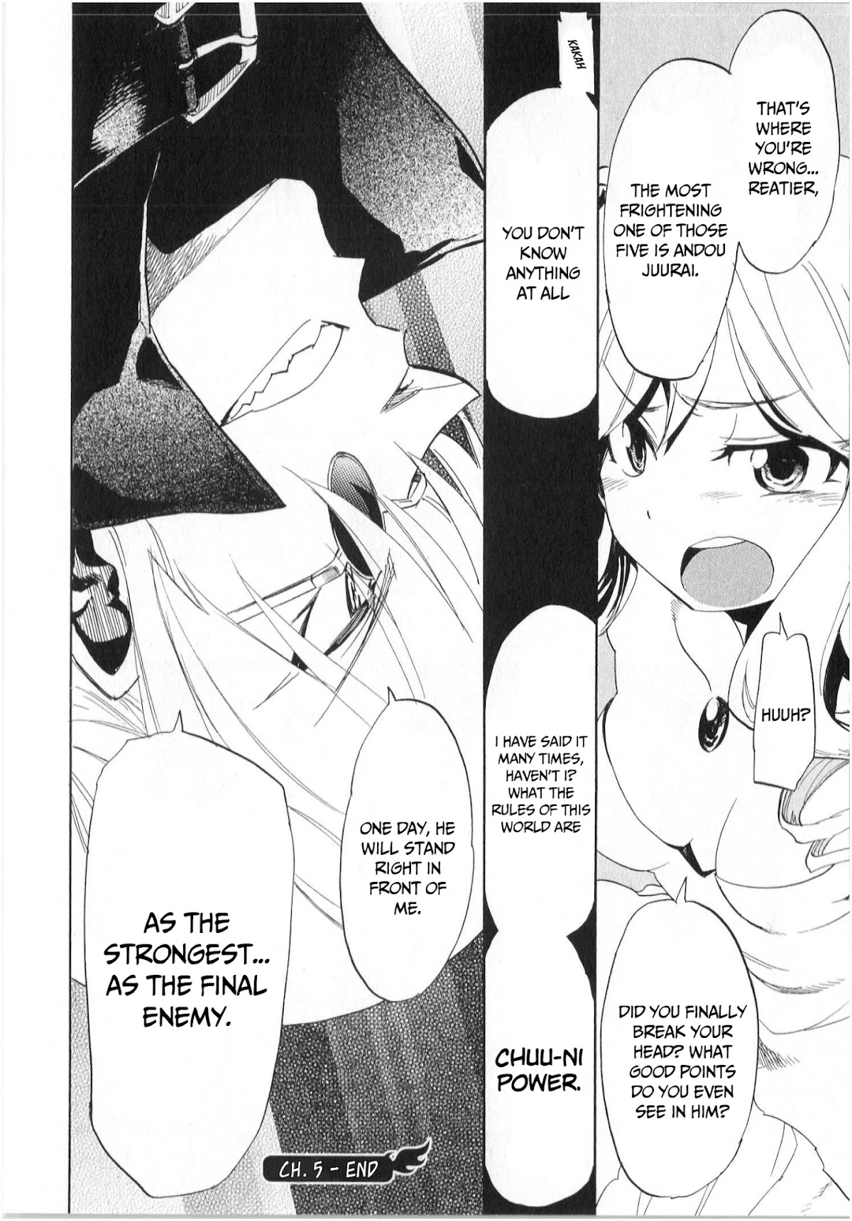 Inou Battle wa Nichijoukei no Naka de Chapter 5 page 33 - Chapter 5