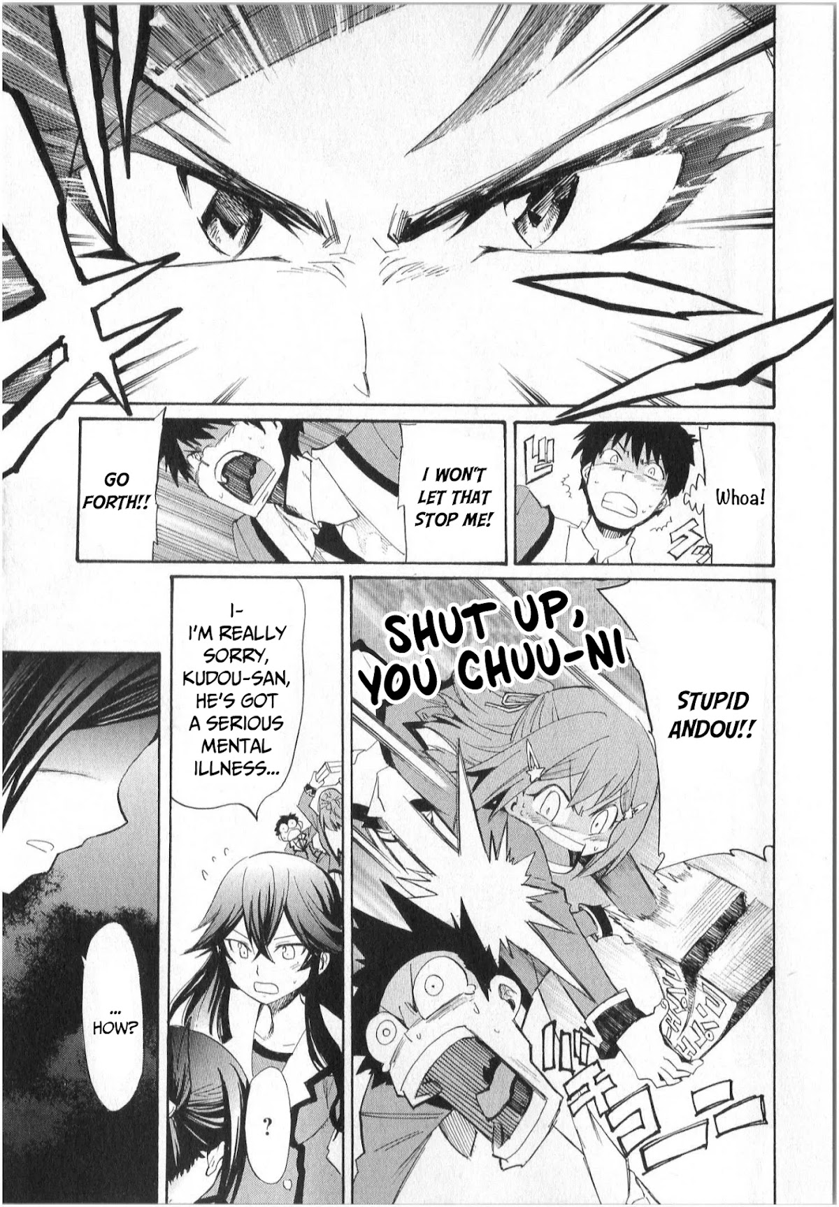 Inou Battle wa Nichijoukei no Naka de Chapter 5 page 8 - Chapter 5