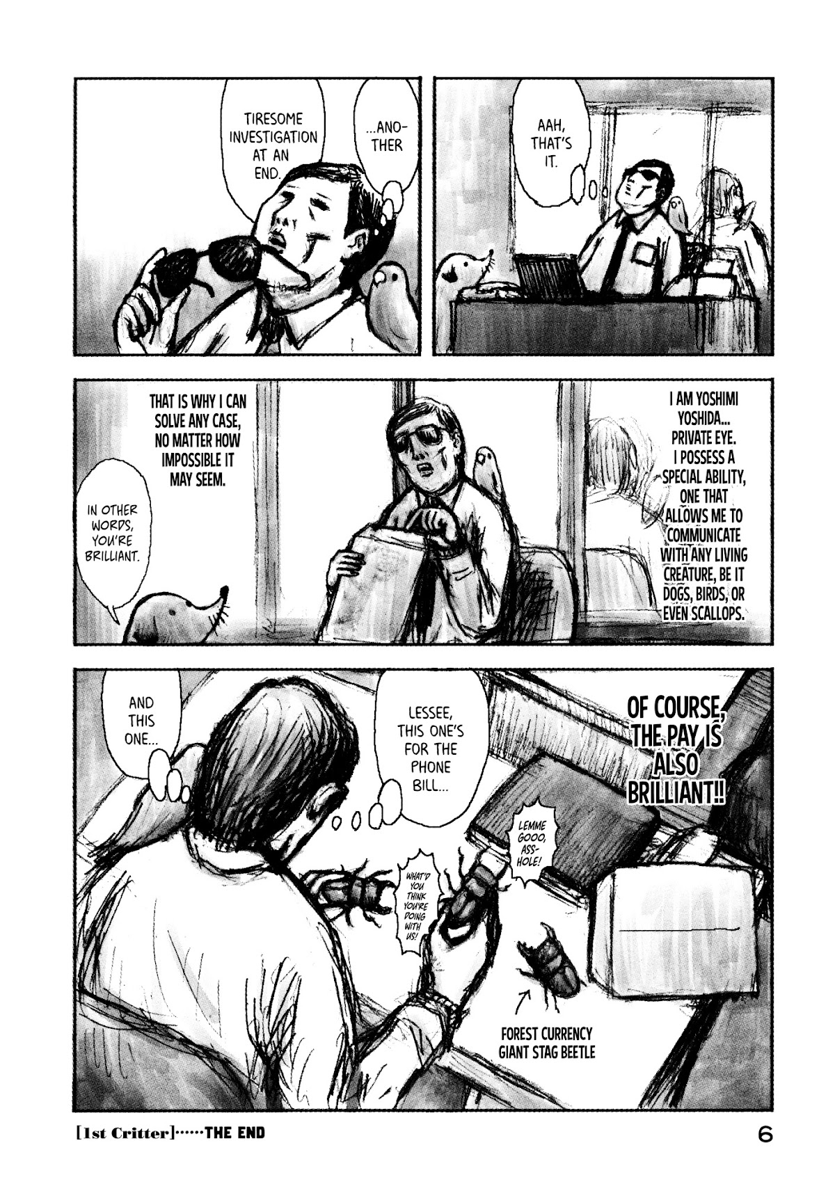 Insect Detective Yoshida Yoshimi Chapter 1 page 8 - Chapter 1 : 1st Critter - In Quite A Pickle