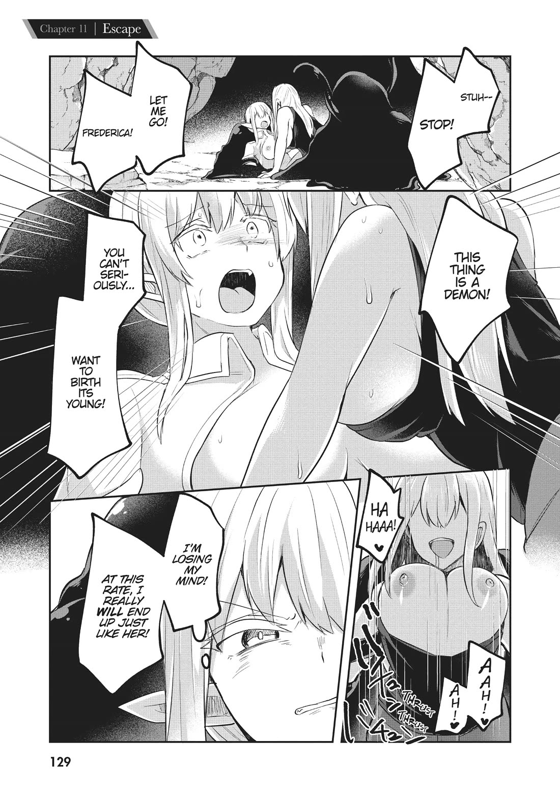 Inside the Cave of Obscenity Chapter 11 page 1 - Chapter 11: Escape