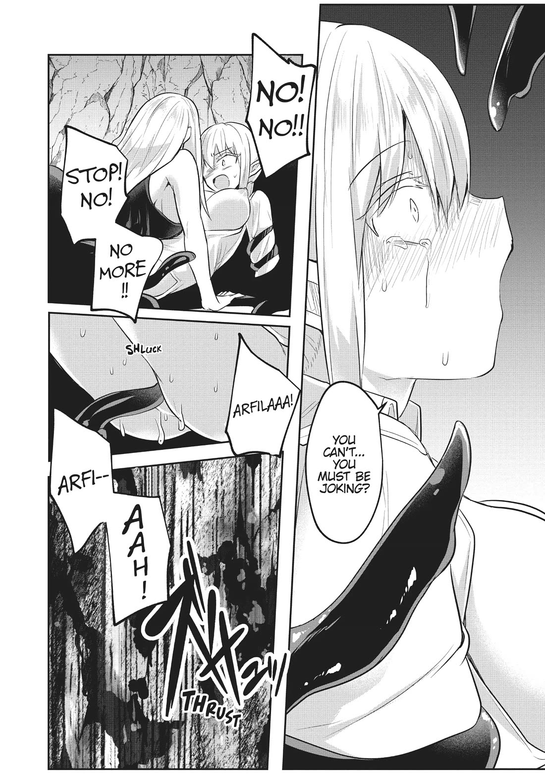 Inside the Cave of Obscenity Chapter 11 page 7 - Chapter 11: Escape