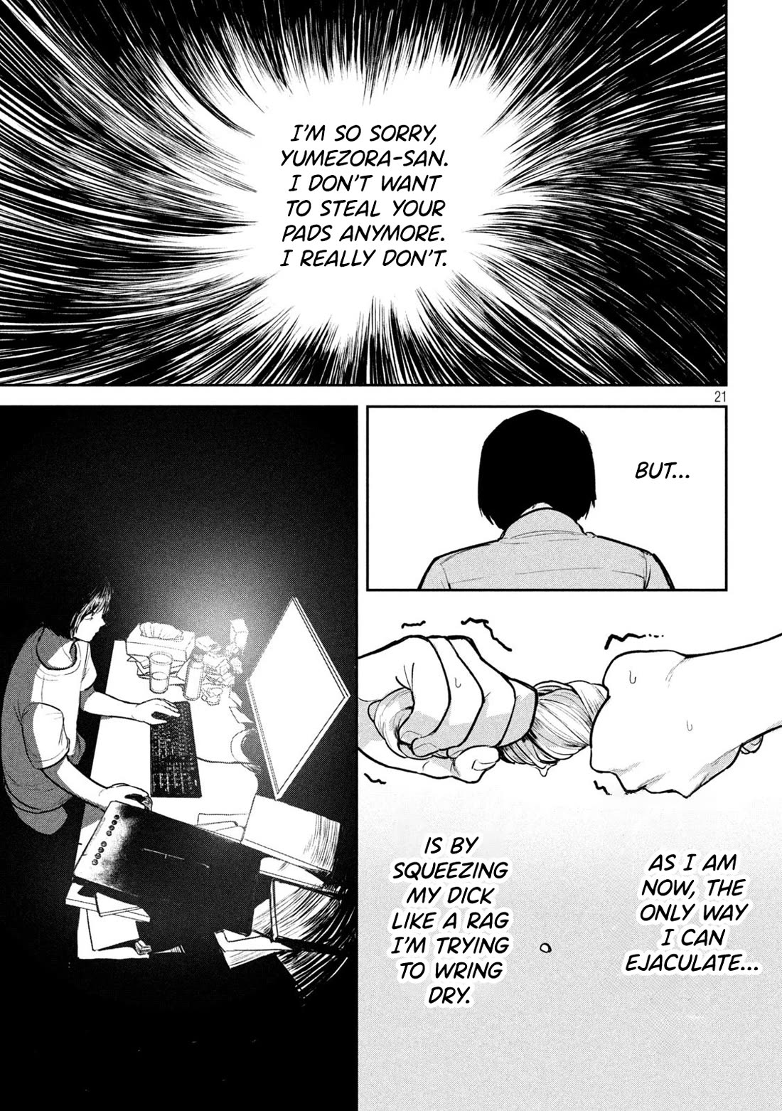 Inside the Dregs Chapter 2 page 21 - Chapter 2: Regret and Lust