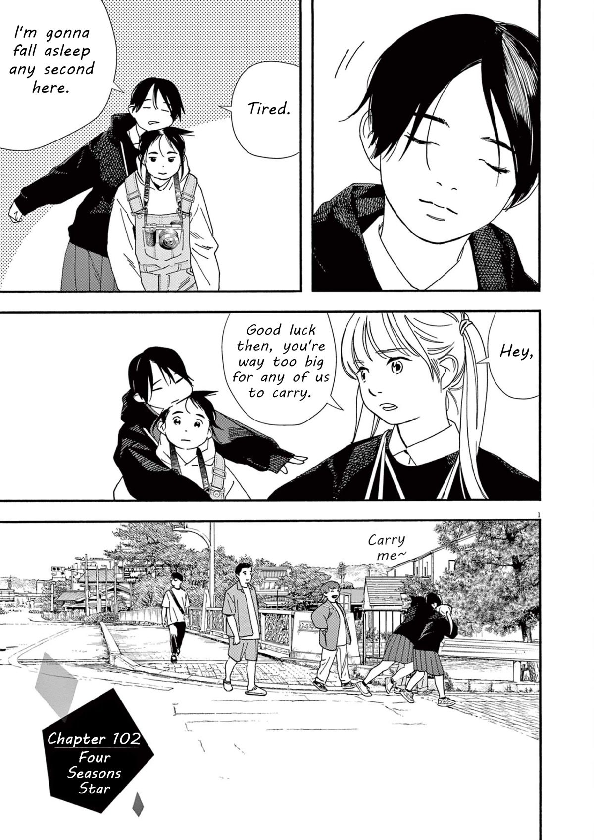 Insomniacs After School Chapter 102 page 1 - Chapter 102: Four Seasons Star
