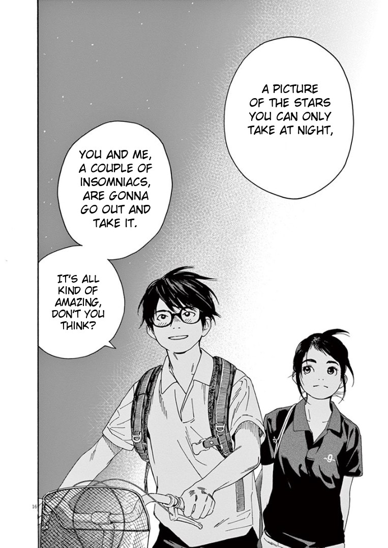 Insomniacs After School Chapter 11 page 16 - Chapter 11: Discussion Star - Pleiades Star Cluster