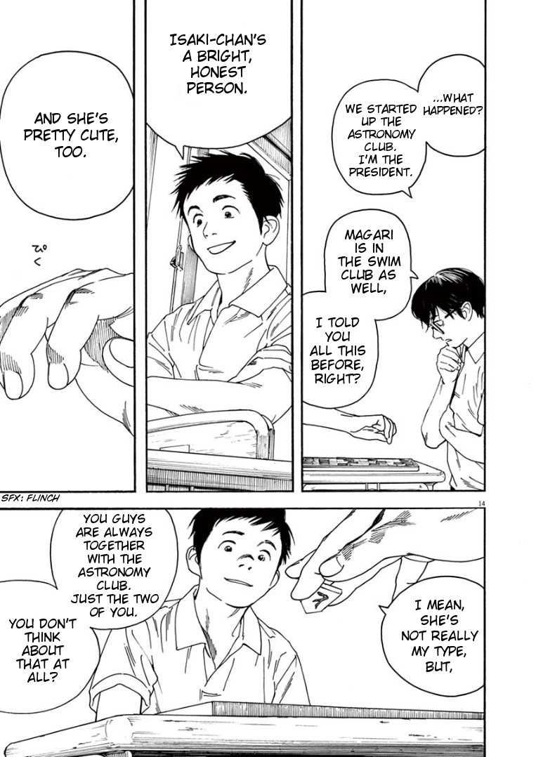 Insomniacs After School Chapter 13 page 14 - Chapter 13: River Clearing Star - Delphinus