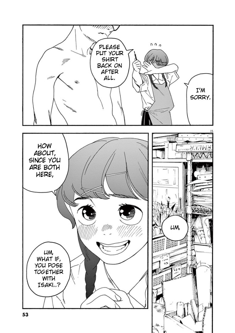 Insomniacs After School Chapter 21 page 15 - Chapter 21: Star of Paints - Canopus