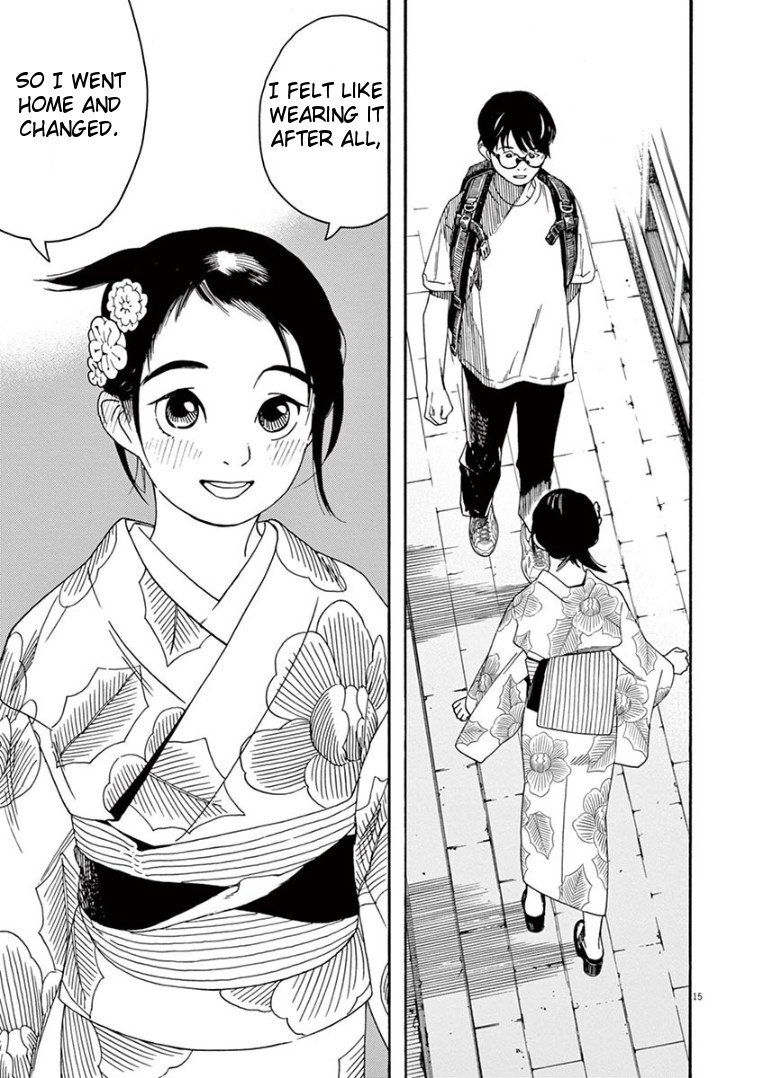 Insomniacs After School Chapter 24 page 15 - Chapter 24: Footbath Star - Orion's Belt