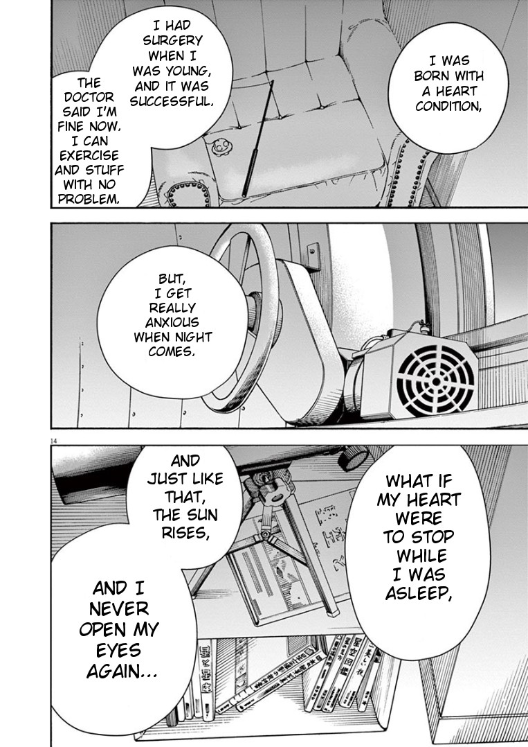 Insomniacs After School Chapter 26 page 14 - Chapter 26: Fireworks Star (Second Half) - Pleiades Star Cluster