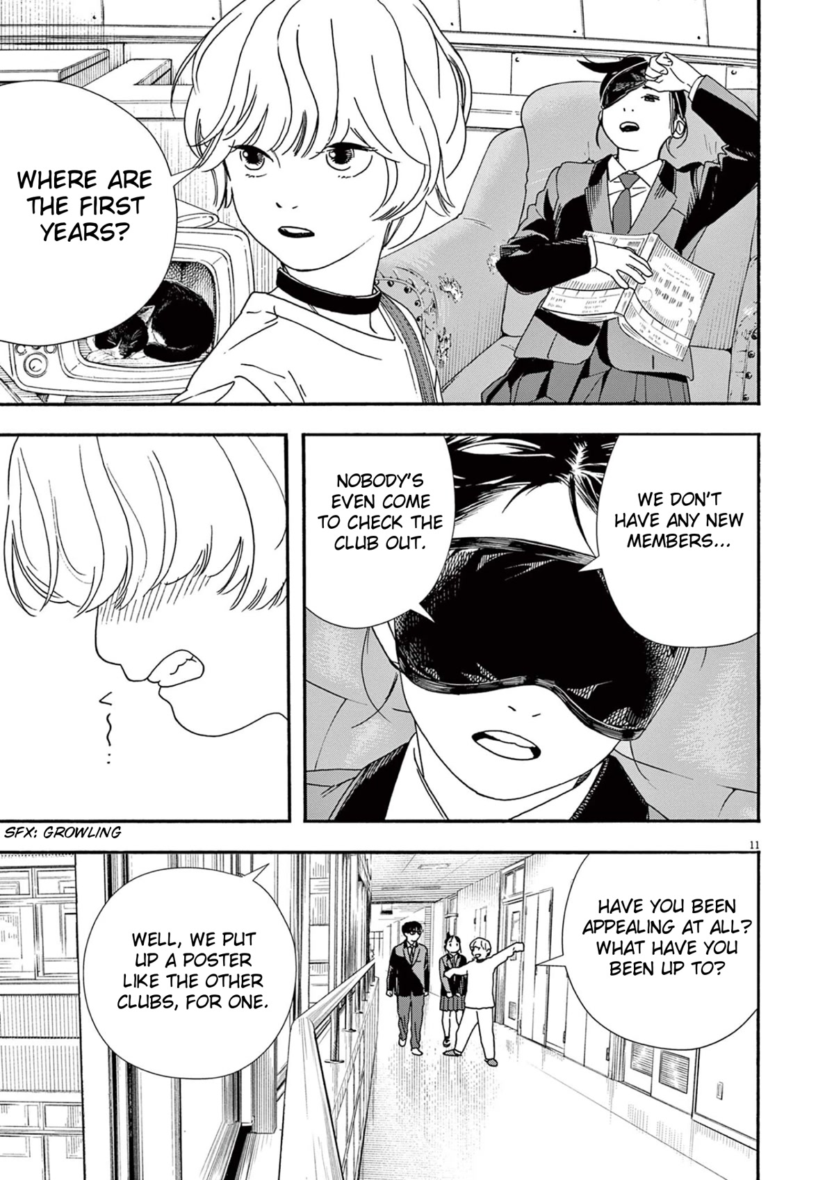 Insomniacs After School Chapter 93 page 11 - Chapter 93: Second Magnitude Star