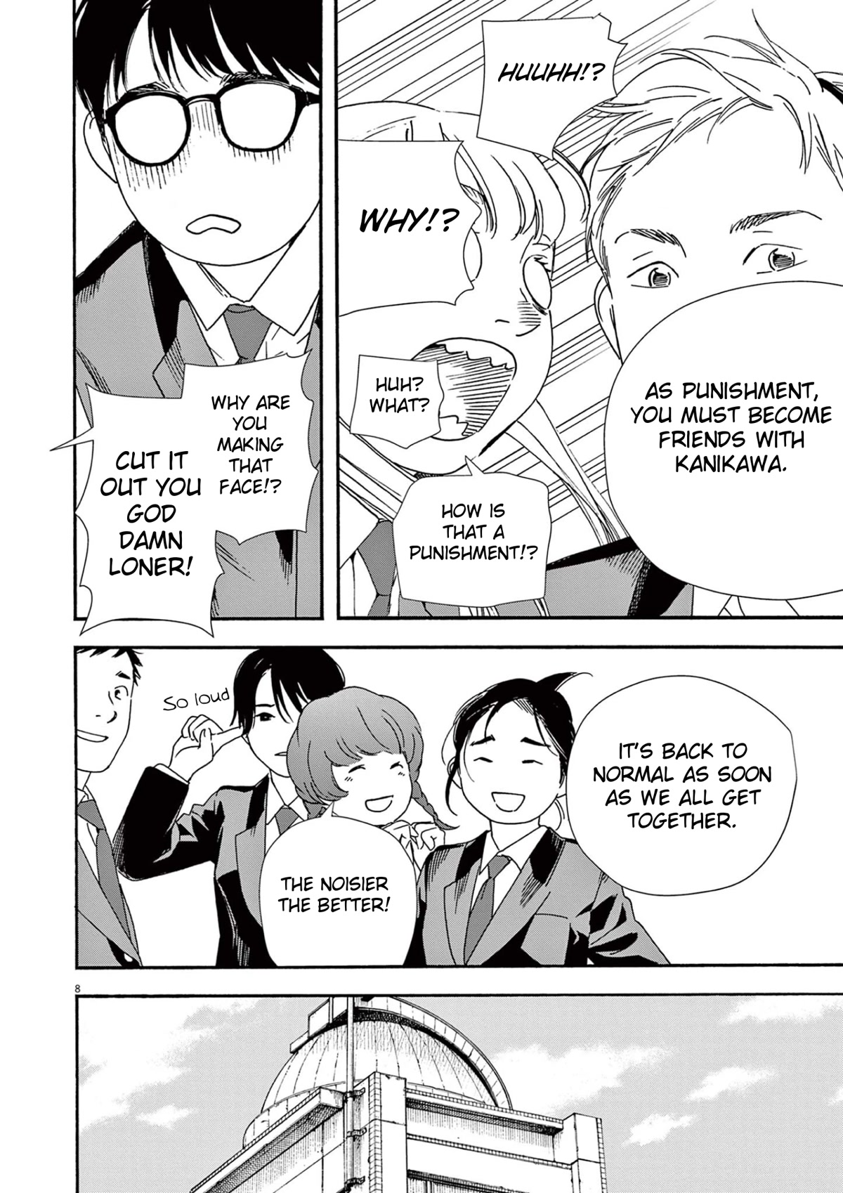 Insomniacs After School Chapter 93 page 8 - Chapter 93: Second Magnitude Star