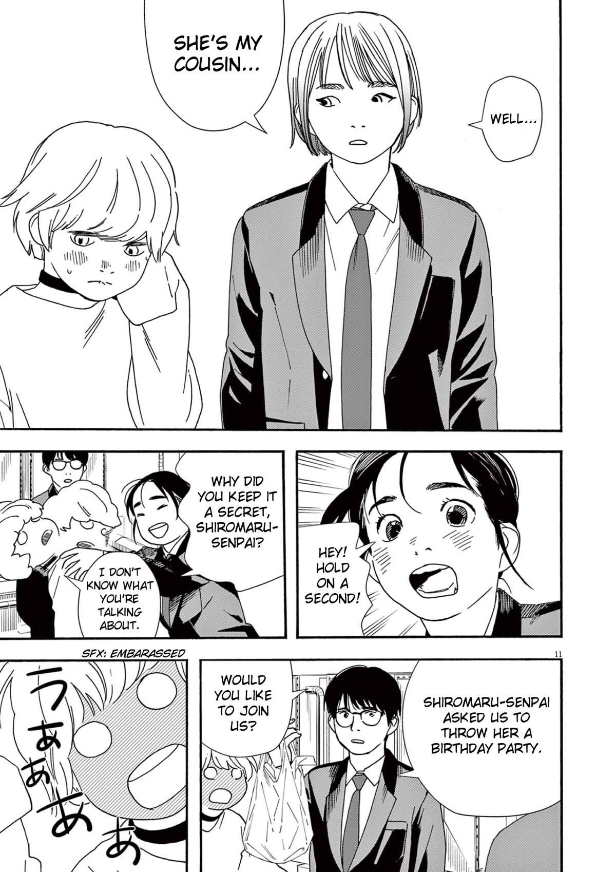 Insomniacs After School Chapter 94 page 11 - Chapter 94: Birthday Star