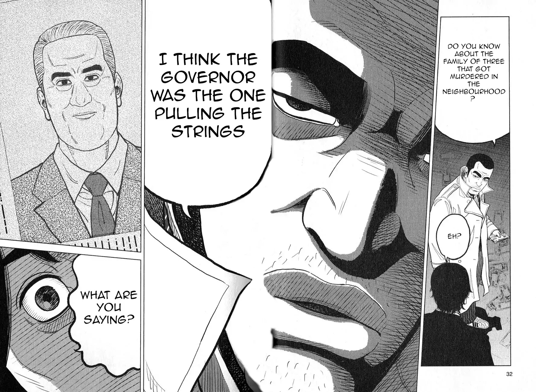 Inspector Kurokouchi Chapter 1 page 33 - Chapter 1: The Man Who Was Black