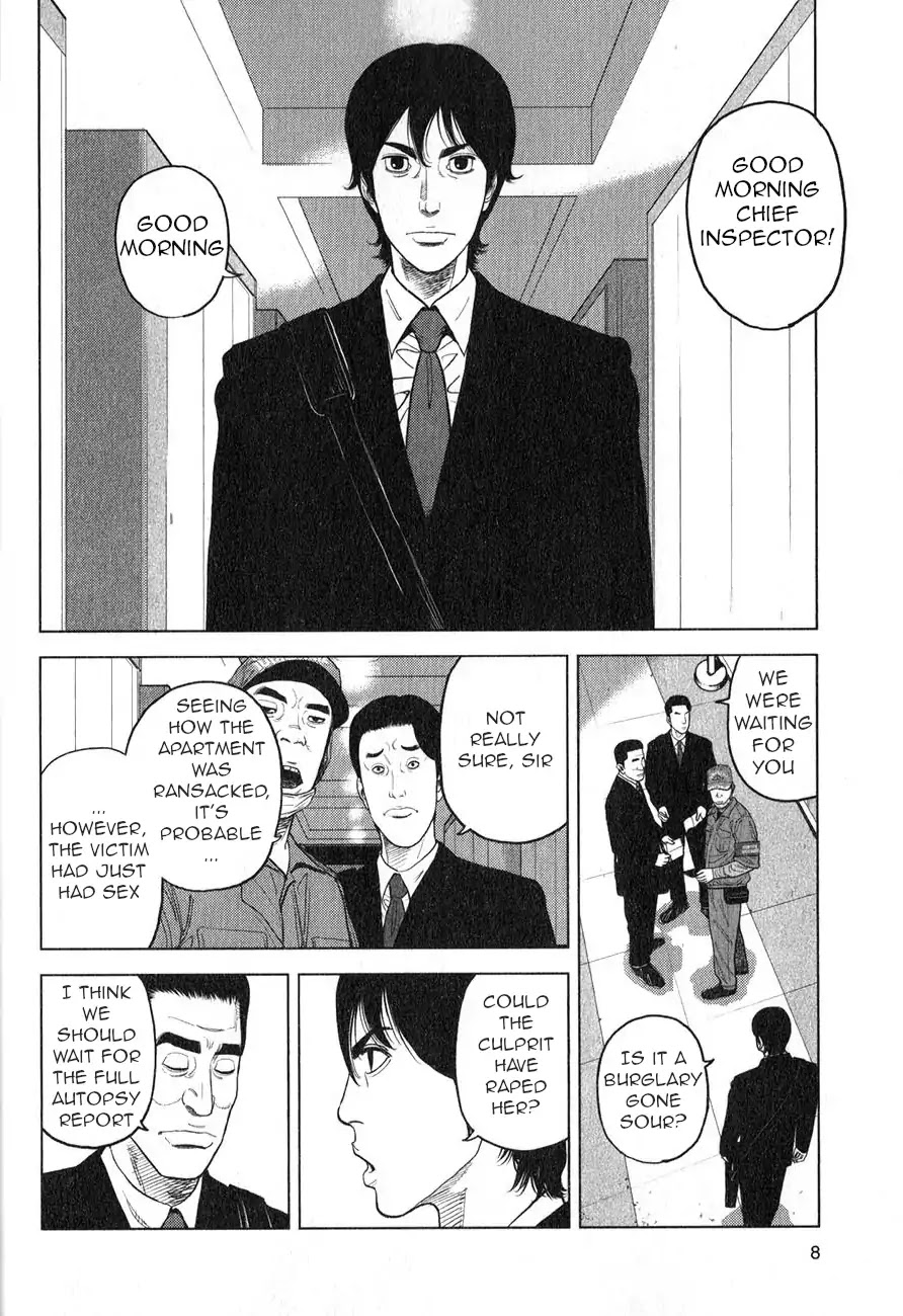 Inspector Kurokouchi Chapter 1 page 9 - Chapter 1: The Man Who Was Black