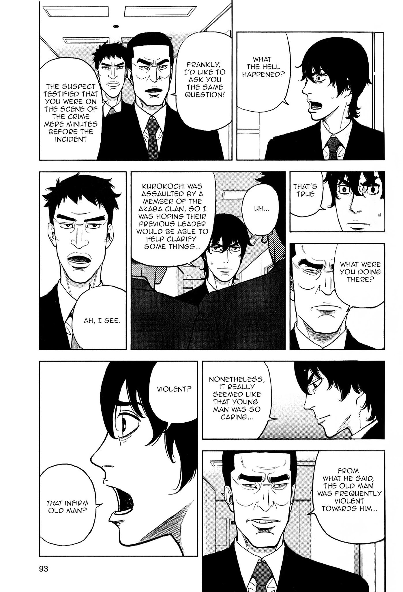 Inspector Kurokouchi Chapter 11 page 11 - Chapter 11: The Secret of the Red Blades