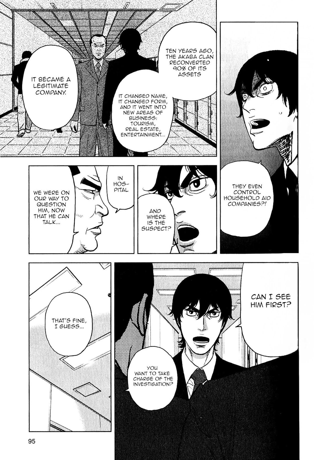 Inspector Kurokouchi Chapter 11 page 13 - Chapter 11: The Secret of the Red Blades