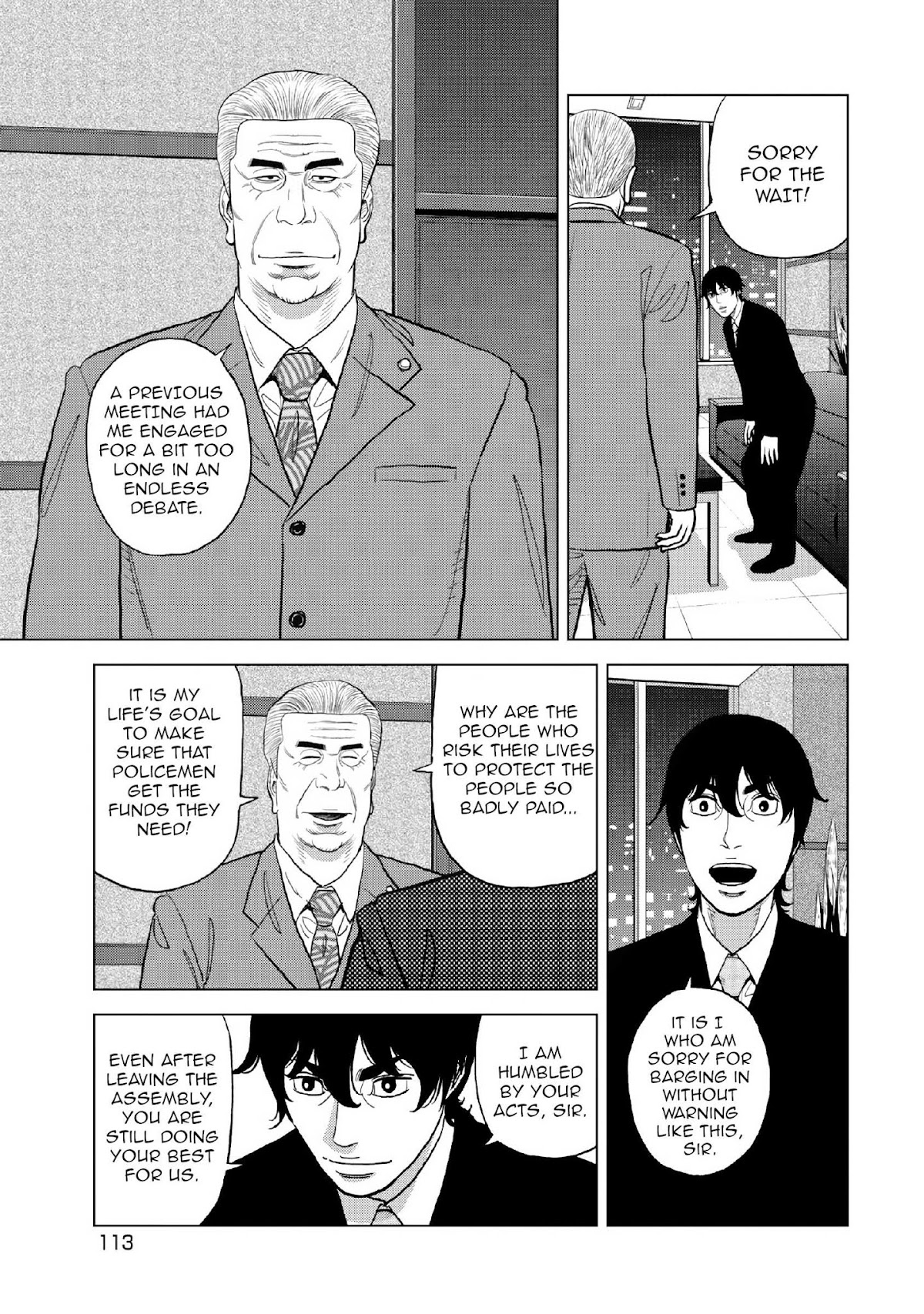 Inspector Kurokouchi Chapter 12 page 10 - Chapter 12: A Golden Hearted Hero
