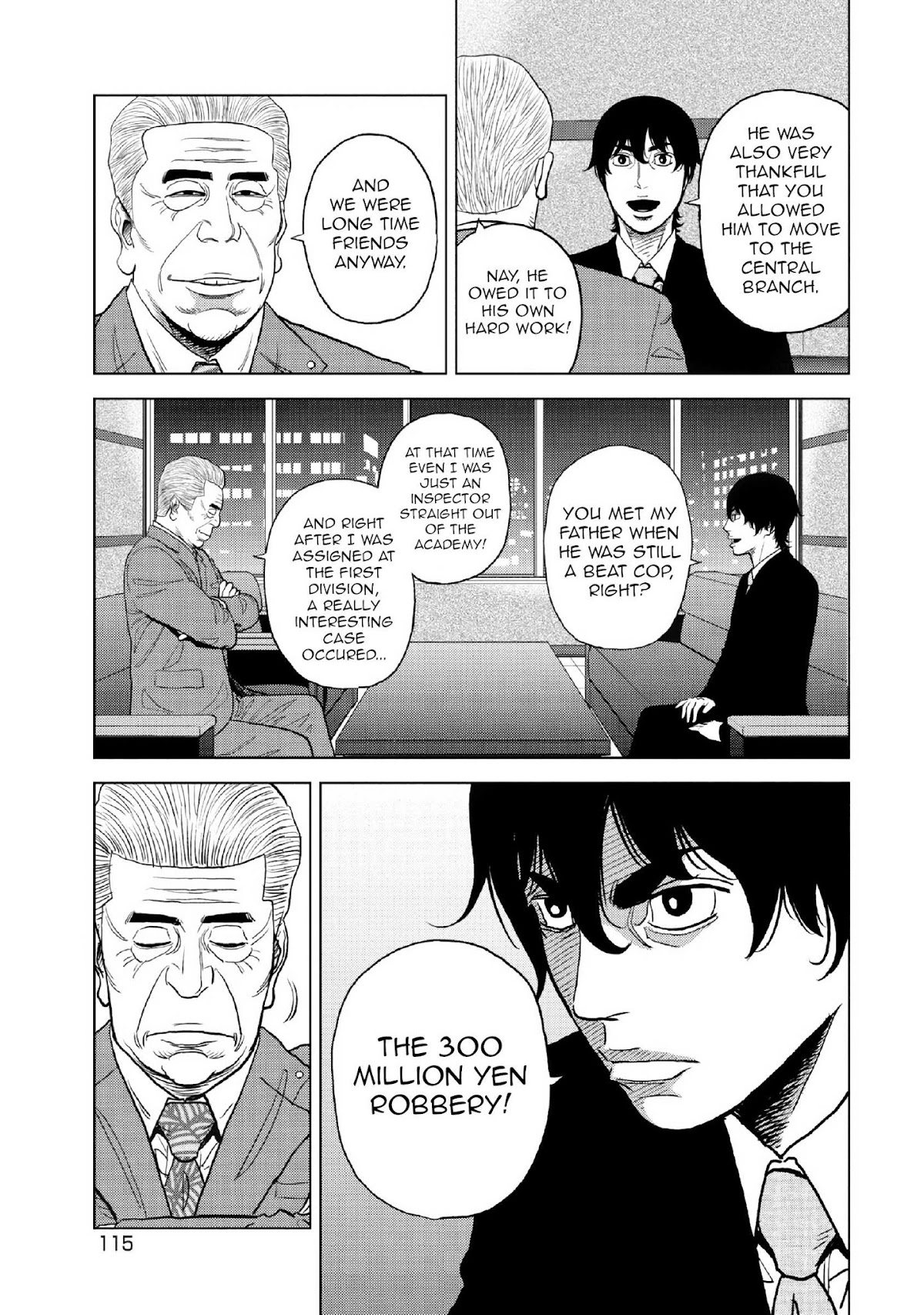 Inspector Kurokouchi Chapter 12 page 12 - Chapter 12: A Golden Hearted Hero