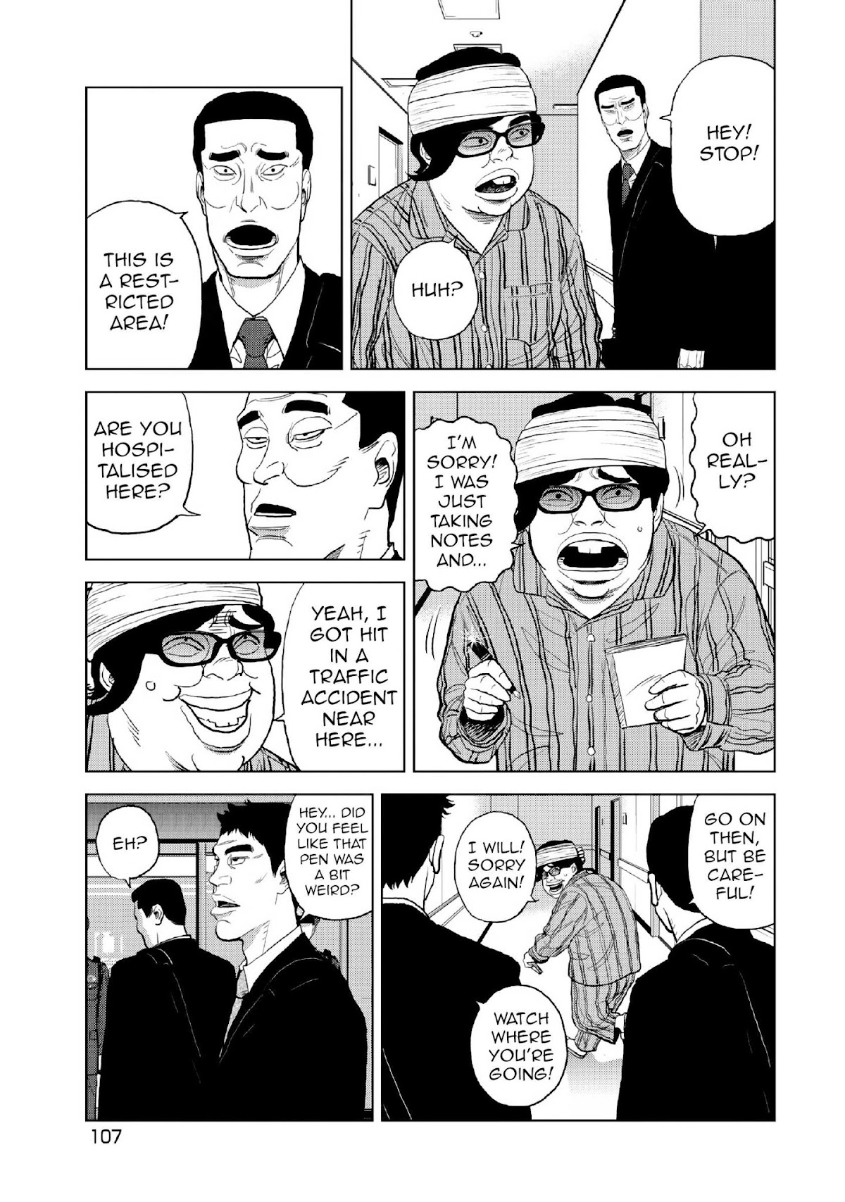 Inspector Kurokouchi Chapter 12 page 4 - Chapter 12: A Golden Hearted Hero