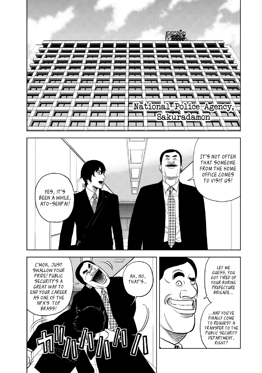 Inspector Kurokouchi Chapter 16 page 8 - Chapter 16: The Black Suits' Private Meeting