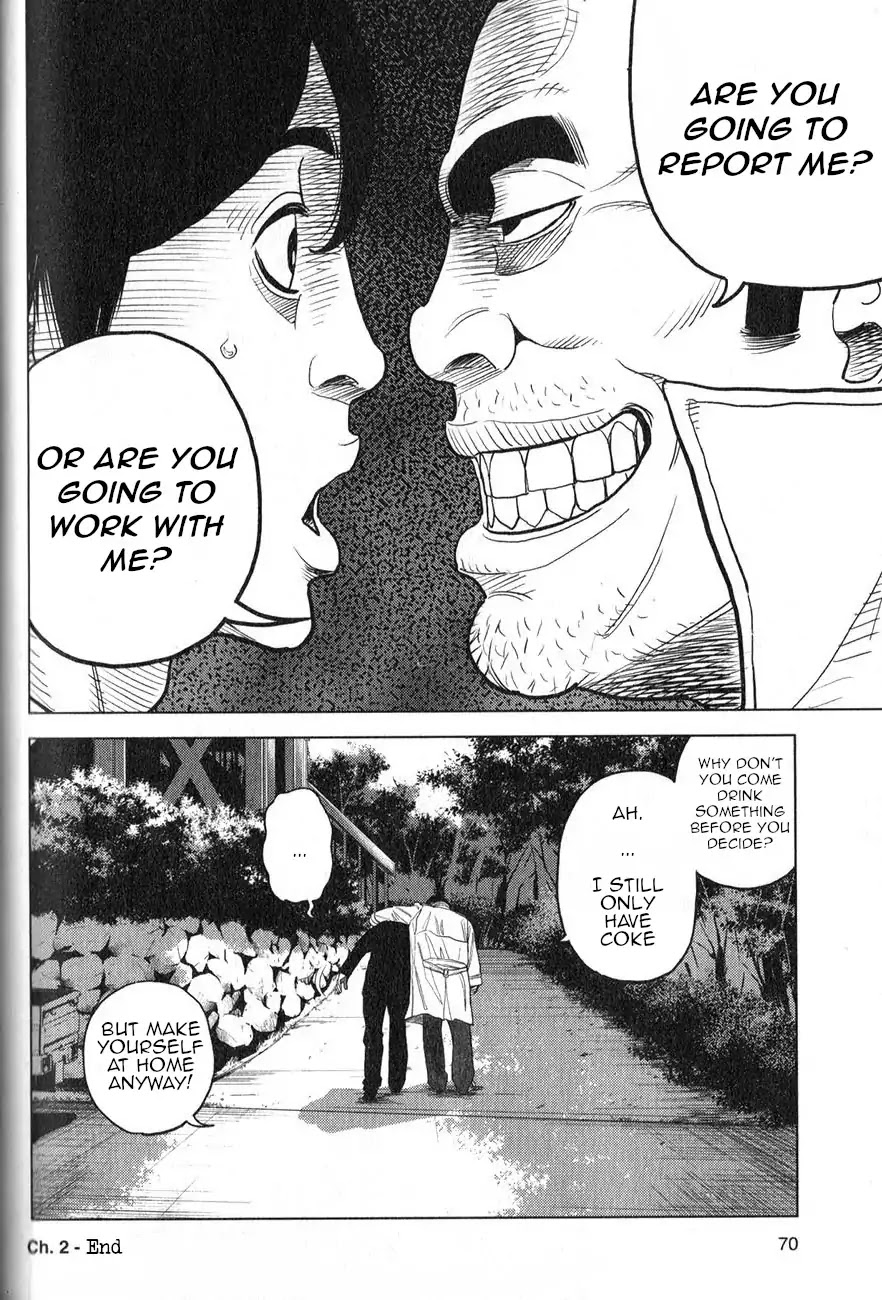 Inspector Kurokouchi Chapter 2 page 34 - Chapter 2: The Man who was Grey