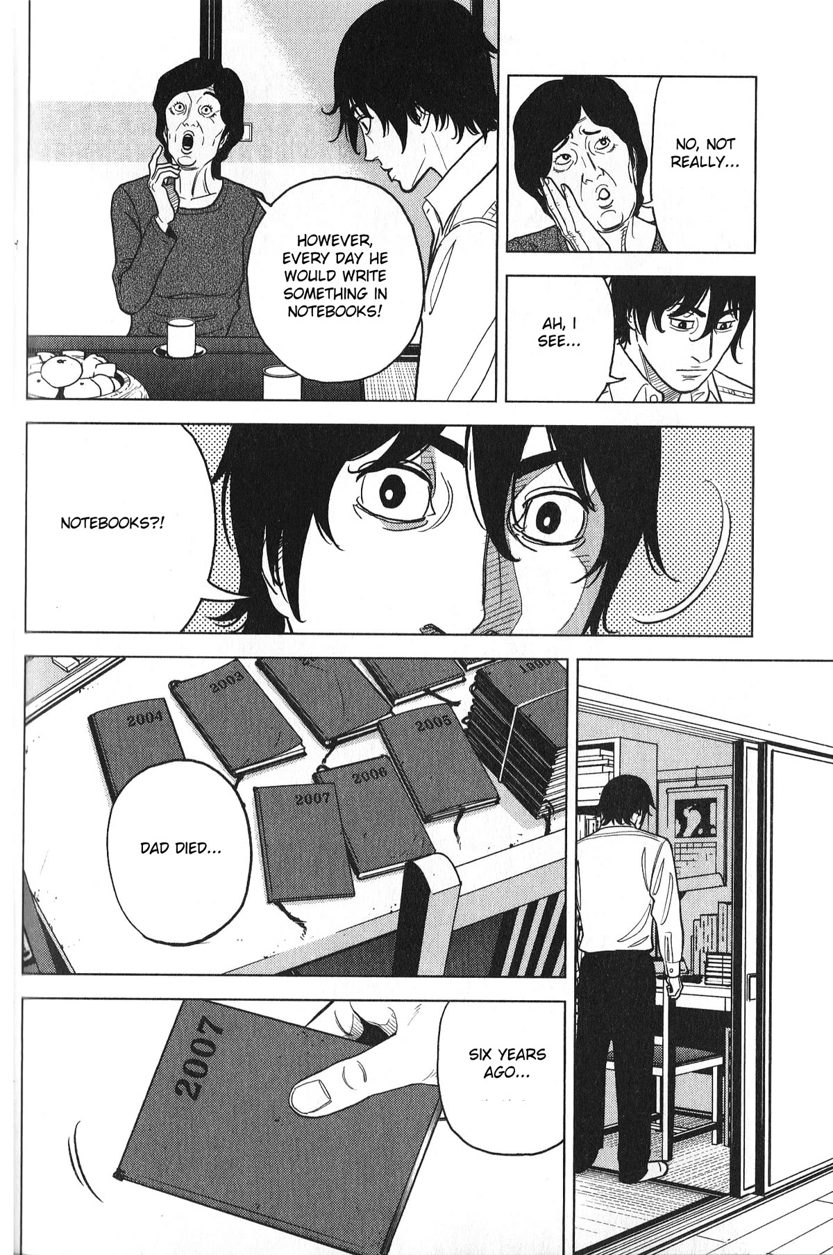 Inspector Kurokouchi Chapter 28 page 12 - Chapter 28: A Gray Notebook