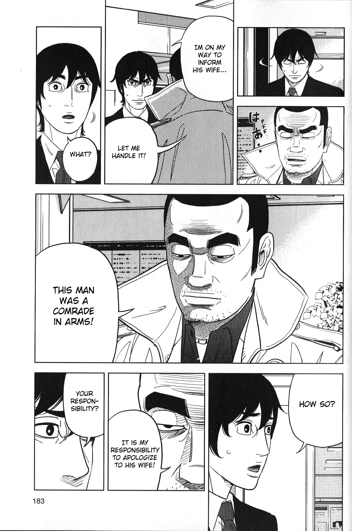 Inspector Kurokouchi Chapter 35 page 13 - Chapter 35: The Wrath of Aomatsu