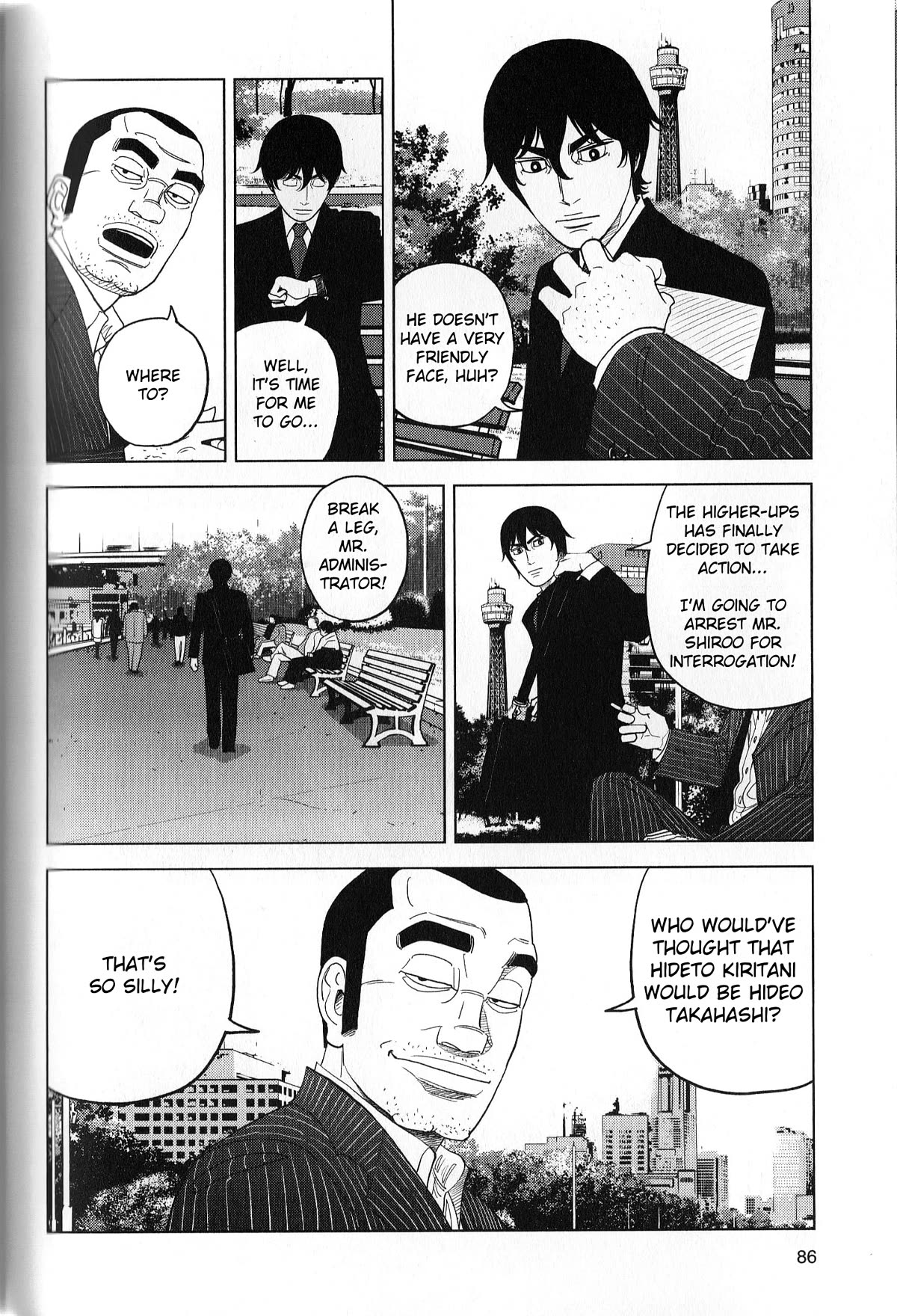 Inspector Kurokouchi Chapter 40 page 10 - Chapter 40: The Scarlet Wheel of Fortune