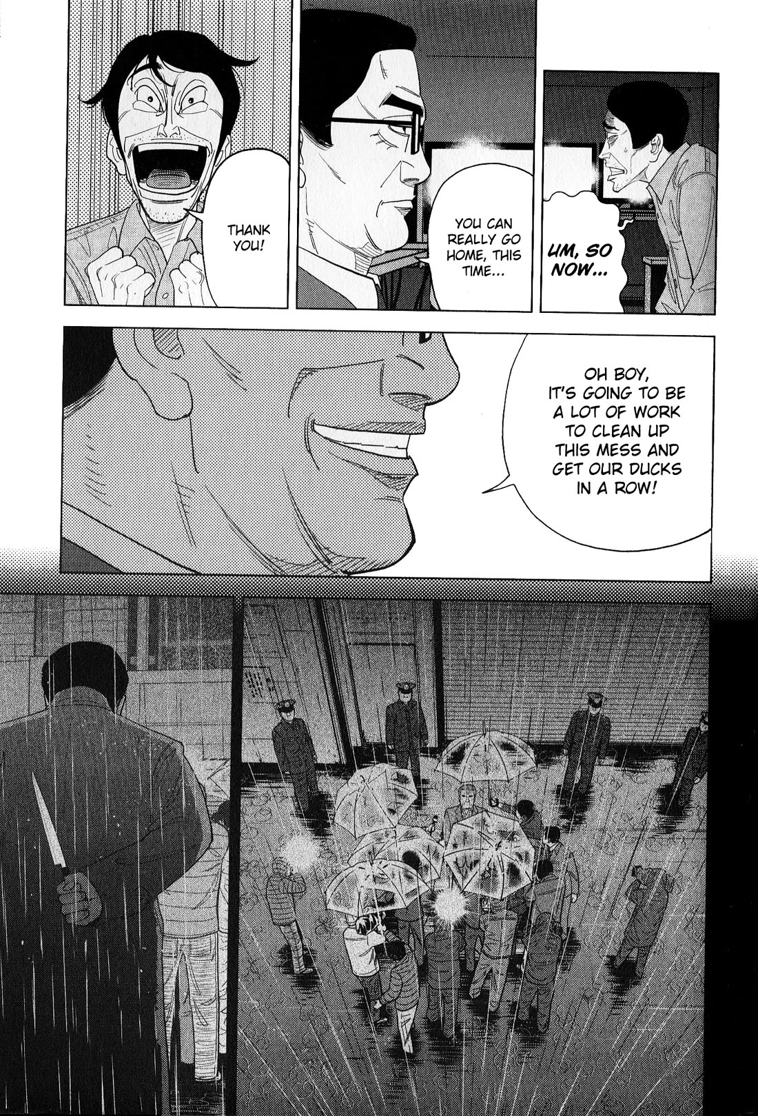 Inspector Kurokouchi Chapter 41 page 15 - Chapter 41: The Scarlet Wheel of Fortune