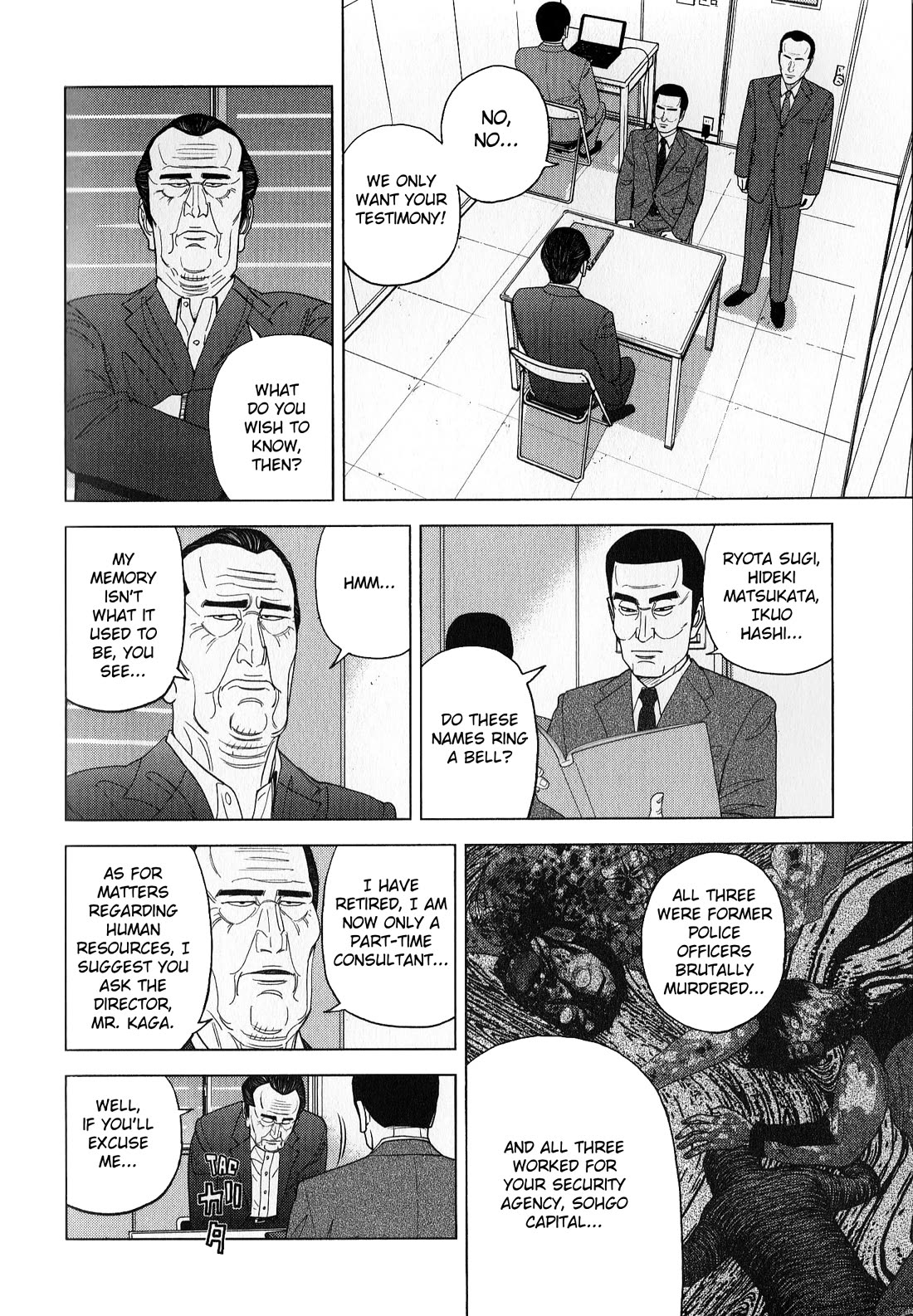 Inspector Kurokouchi Chapter 42 page 2 - Chapter 42: A Faintly Etched Past