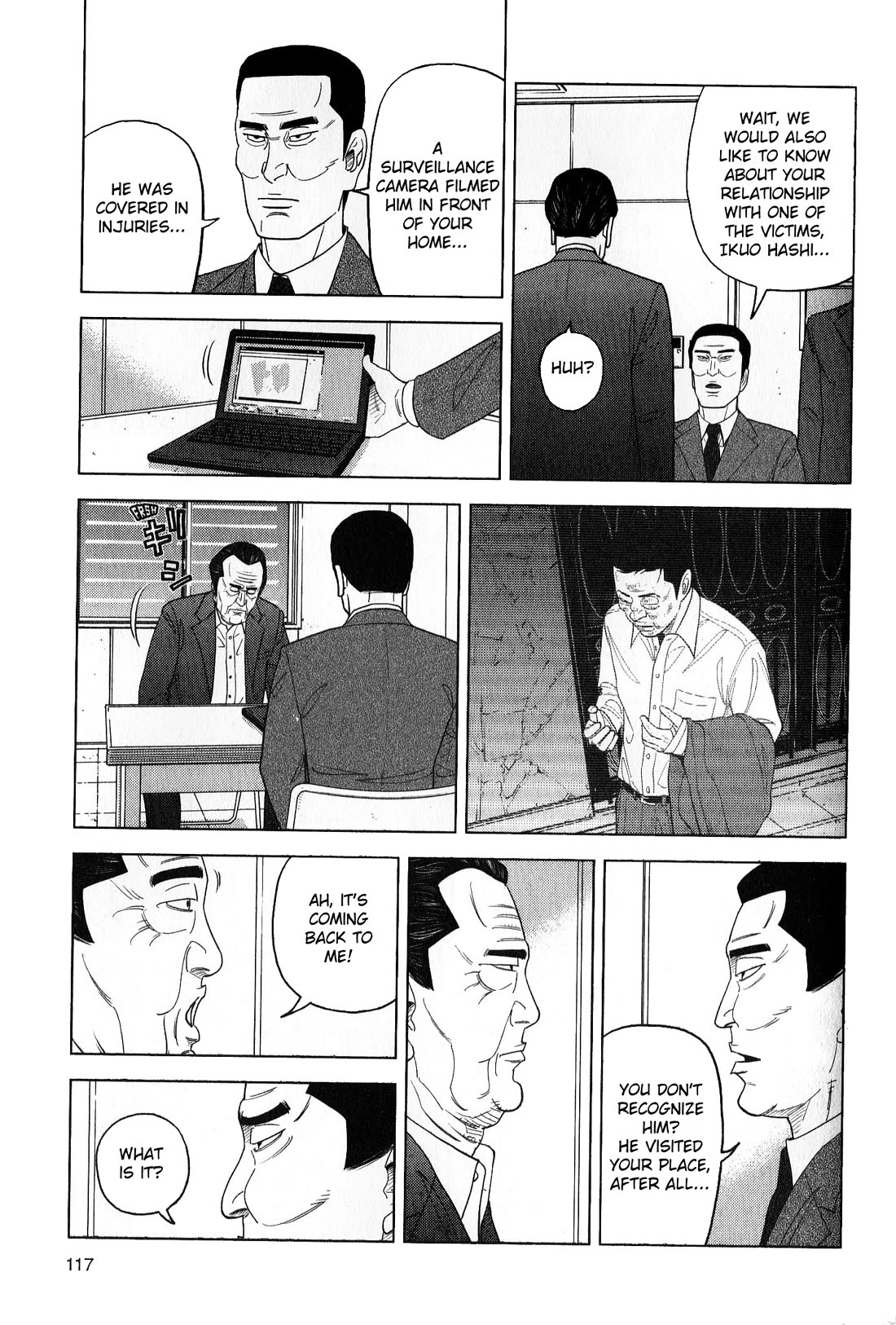 Inspector Kurokouchi Chapter 42 page 3 - Chapter 42: A Faintly Etched Past