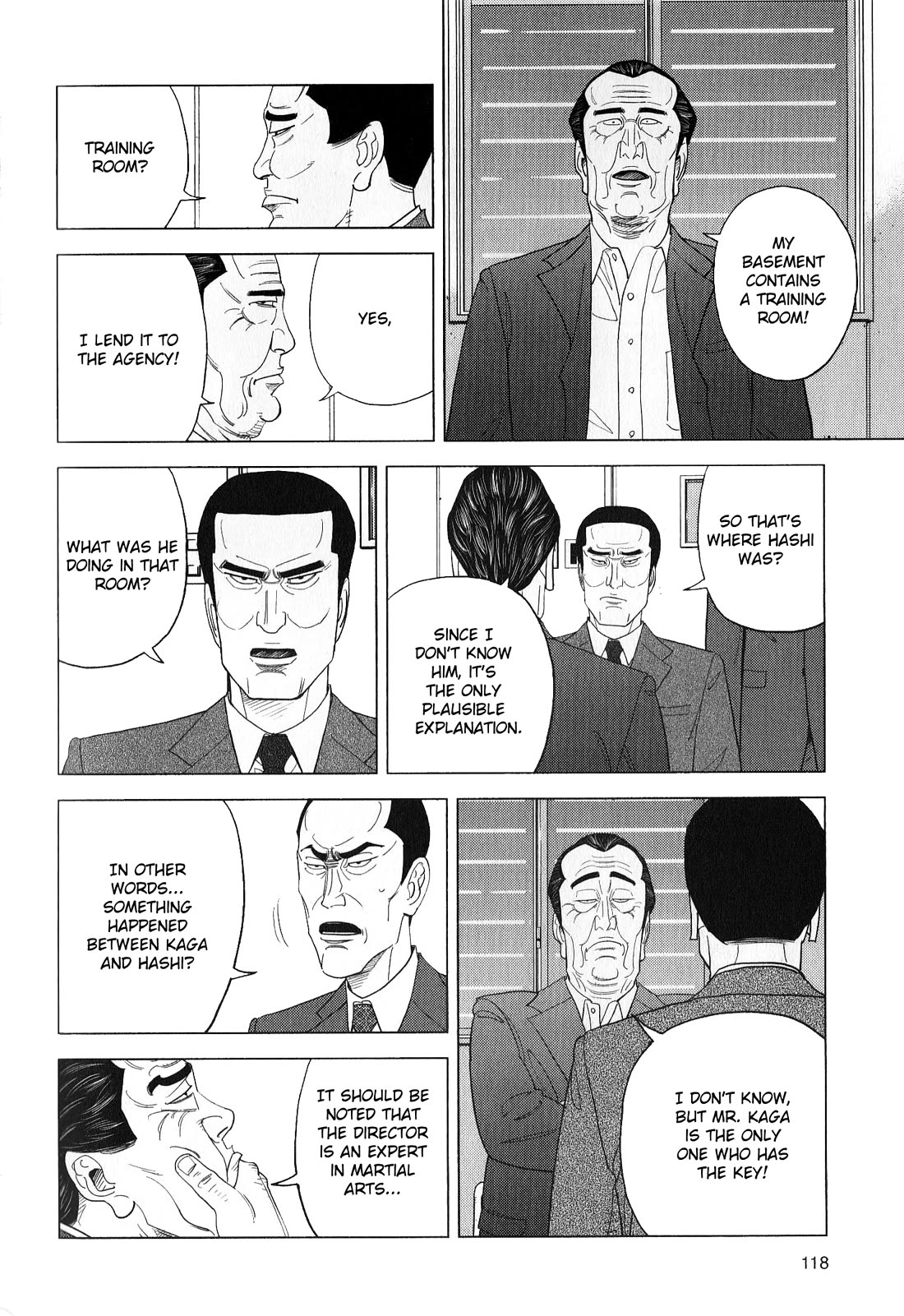 Inspector Kurokouchi Chapter 42 page 4 - Chapter 42: A Faintly Etched Past