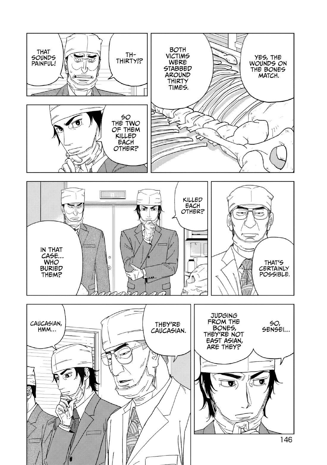 Inspector Kurokouchi Chapter 53 page 14 - Chapter 53: Two Skeletons